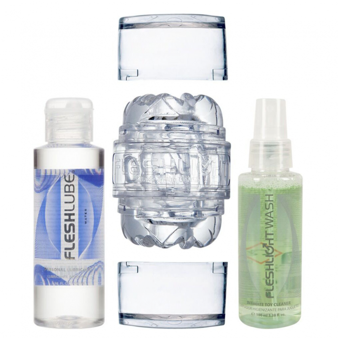 Набор FLESHLIGHT QUICKSHOT VANTAGE: мастурбатор, смазка, спрей-очиститель 810476019877 Набор FLESHLIGHT QUICKSHOT VANTAGE: мастурбатор, смазка, спрей-очиститель 810476019877
